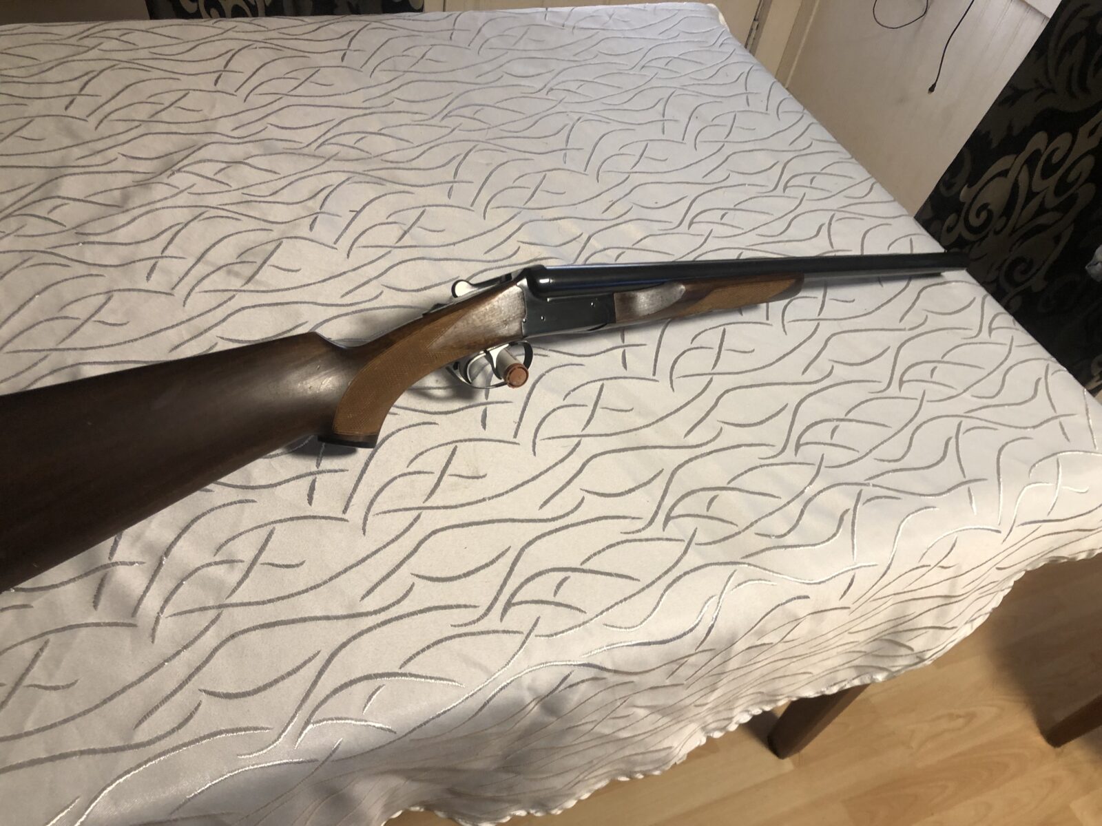 fusil .12 et poudre noir .50