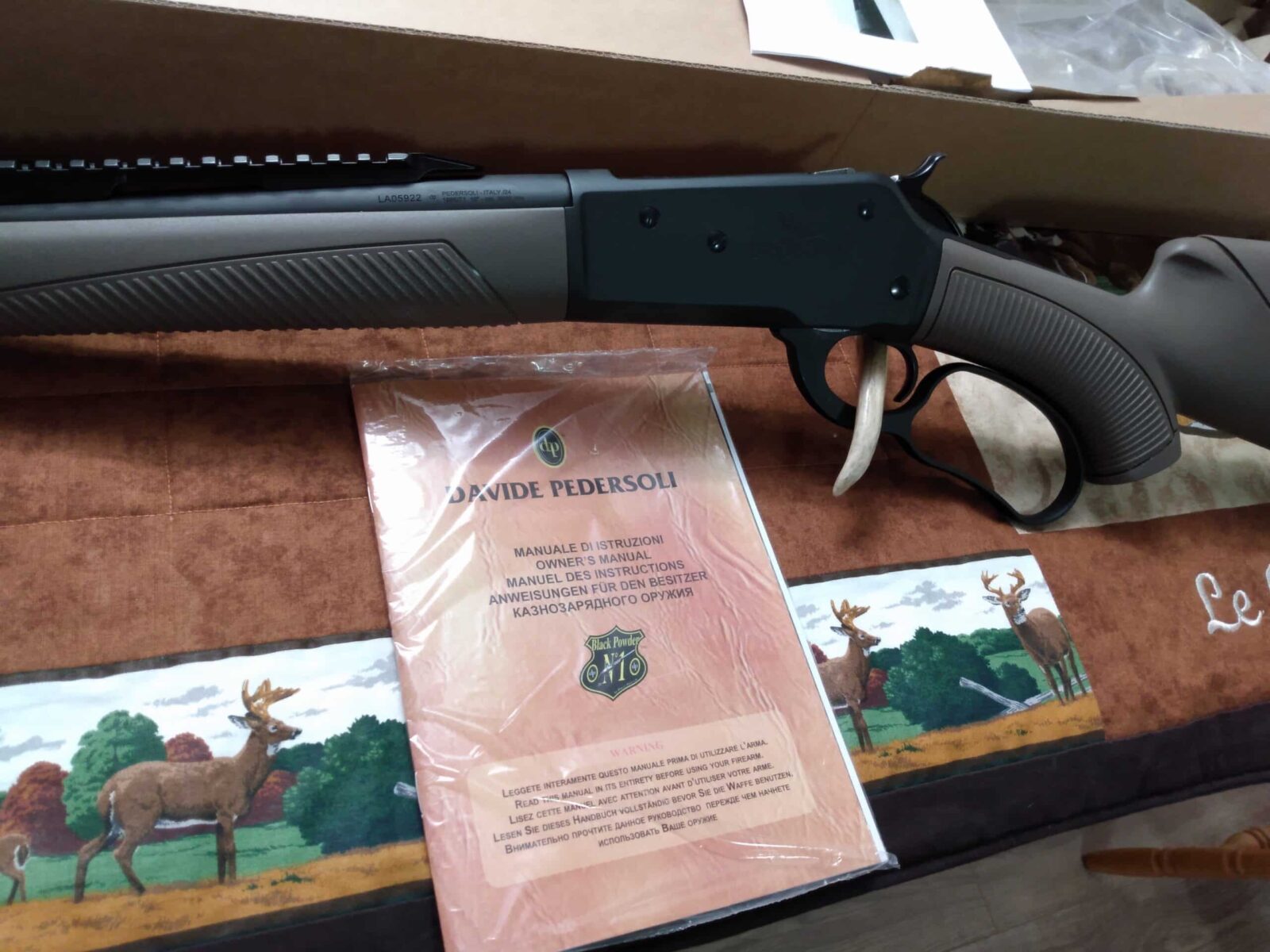 ***1775$***NEW IN BOX***PEDERSOLI DROPTINE 86/71 in 30/30 win***