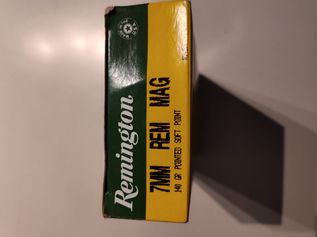Munition 7 mm rem mag