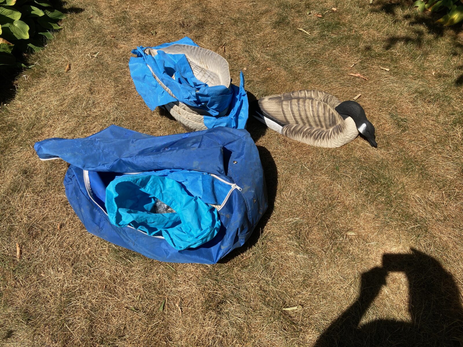 Appelants et Cache pour Chasse a l’Outardes