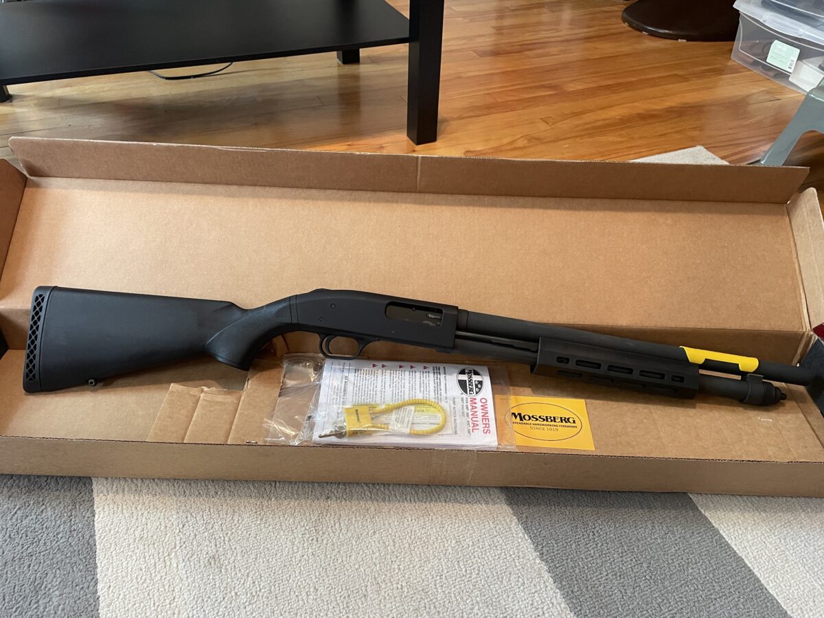 Fusil Mossberg 590A1 M-Lok, canon 18,5”, 6+1, jamais tiré!