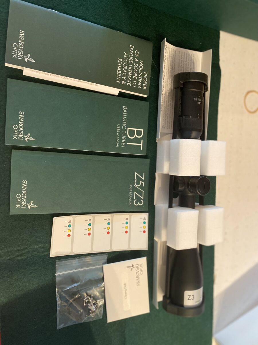 Swarovski Z3 4-12×50 L BT Plex