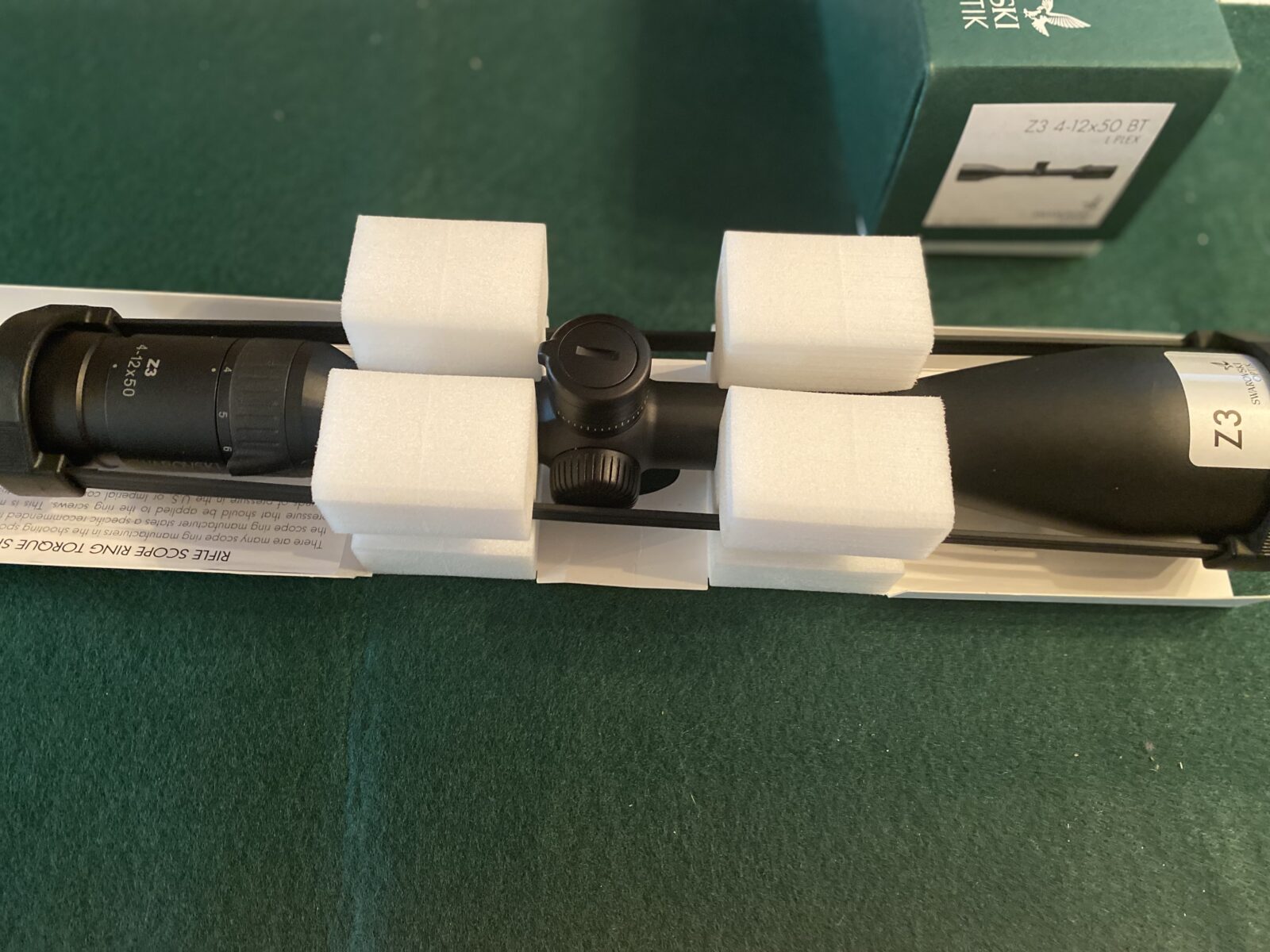 Swarovski Z3 4-12×50 L BT Plex