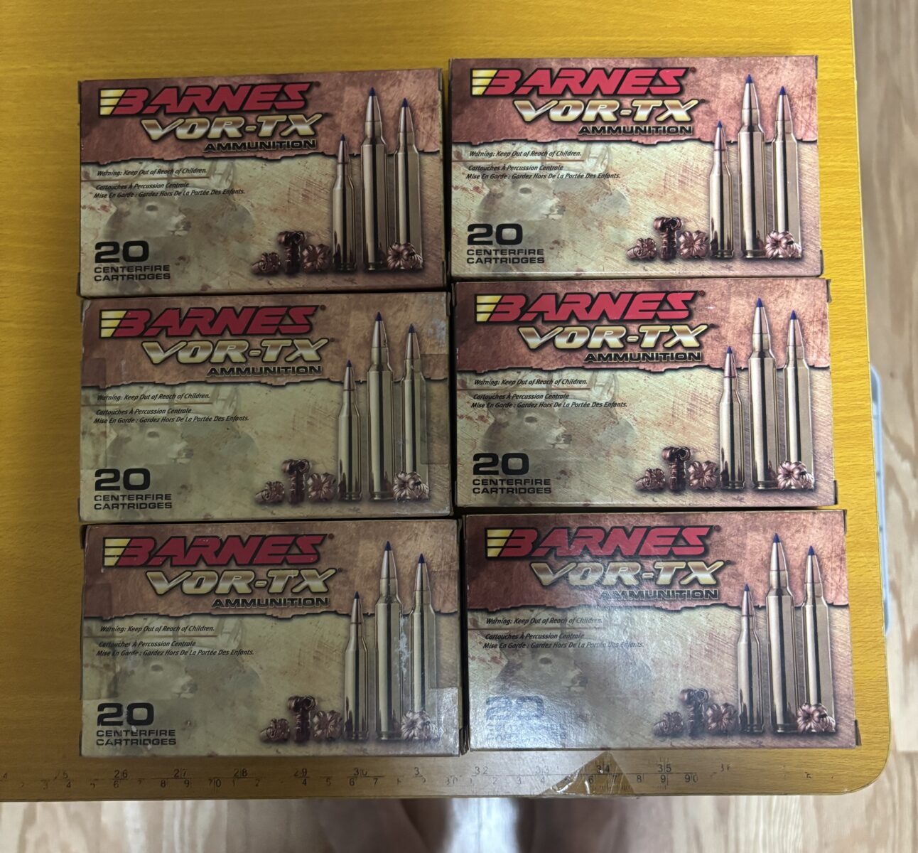 Munition 30-06 Barnes et Nosler