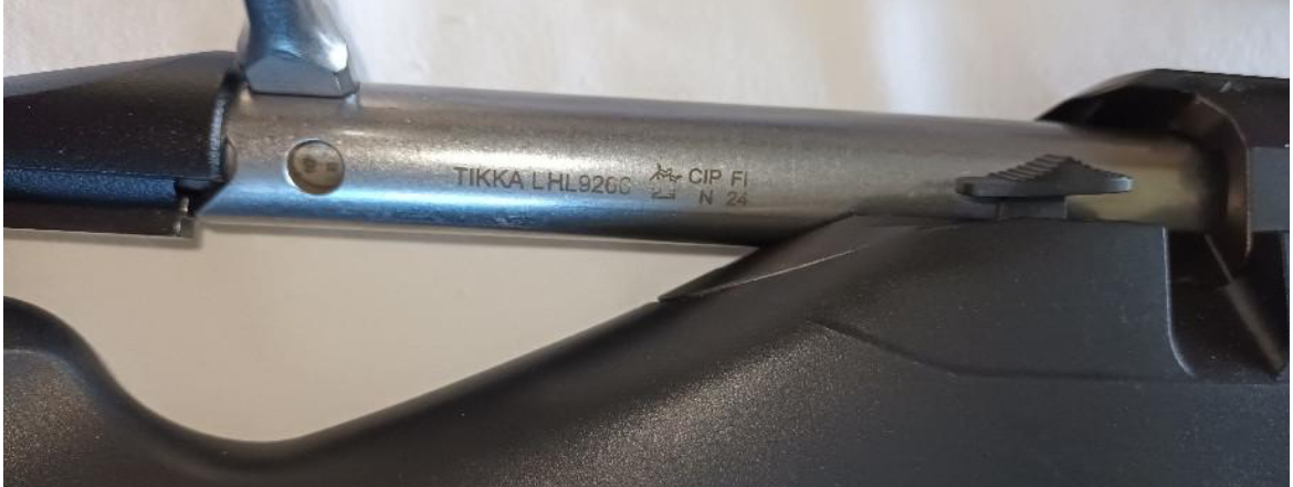 TIKKA T3 X LITE canon fileté 51 cm