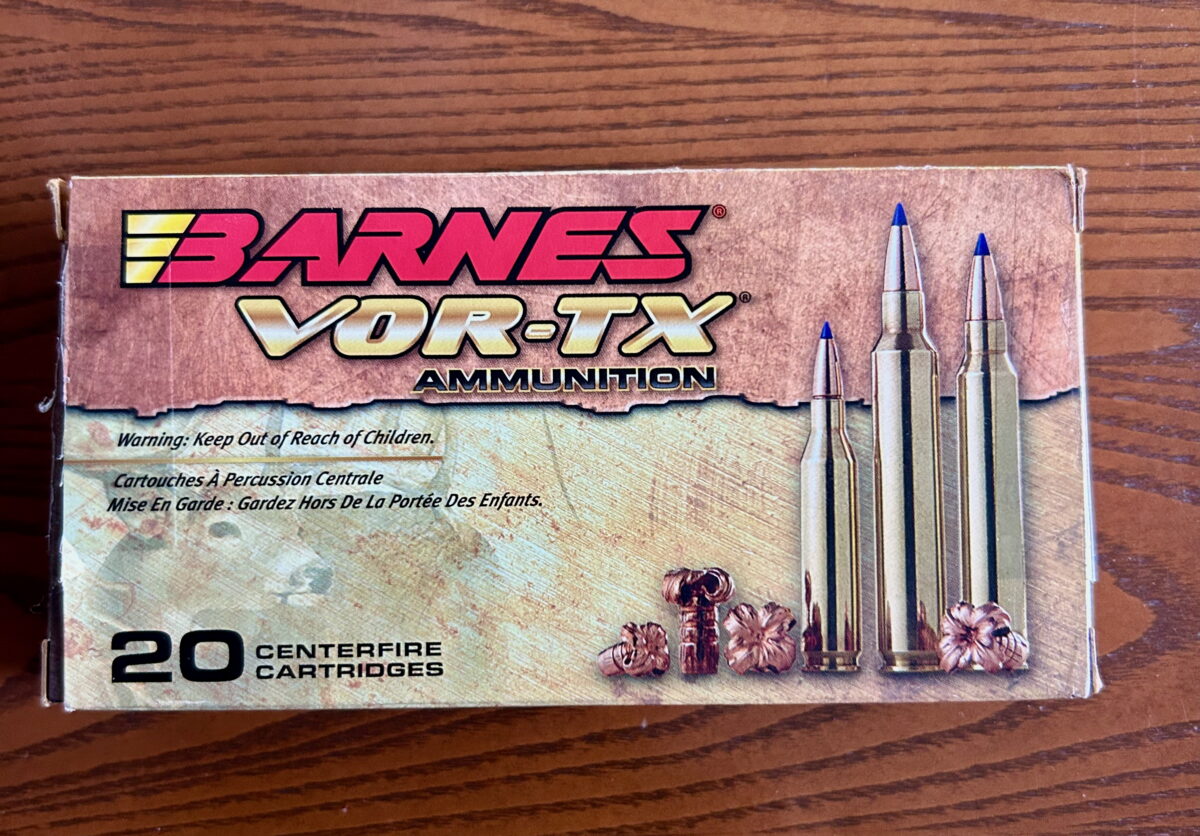 Barnes Vortx 308 win 168 gr. ttsx bt