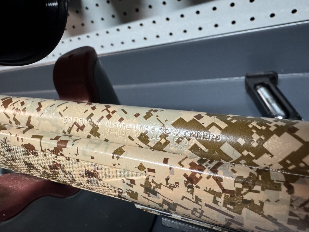 Savage 93R17 Bolt-Action 17 hmr Hydro-dip avec télescope