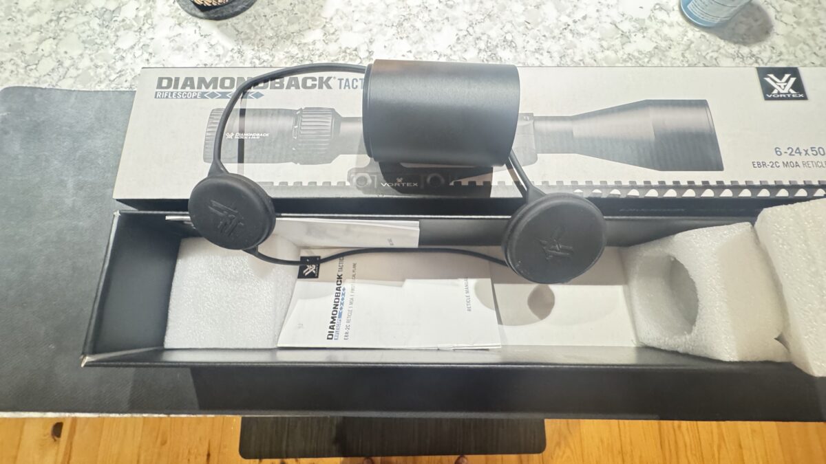 SIG Cross calibre 308 avec téléscope Vortex Diamondbac