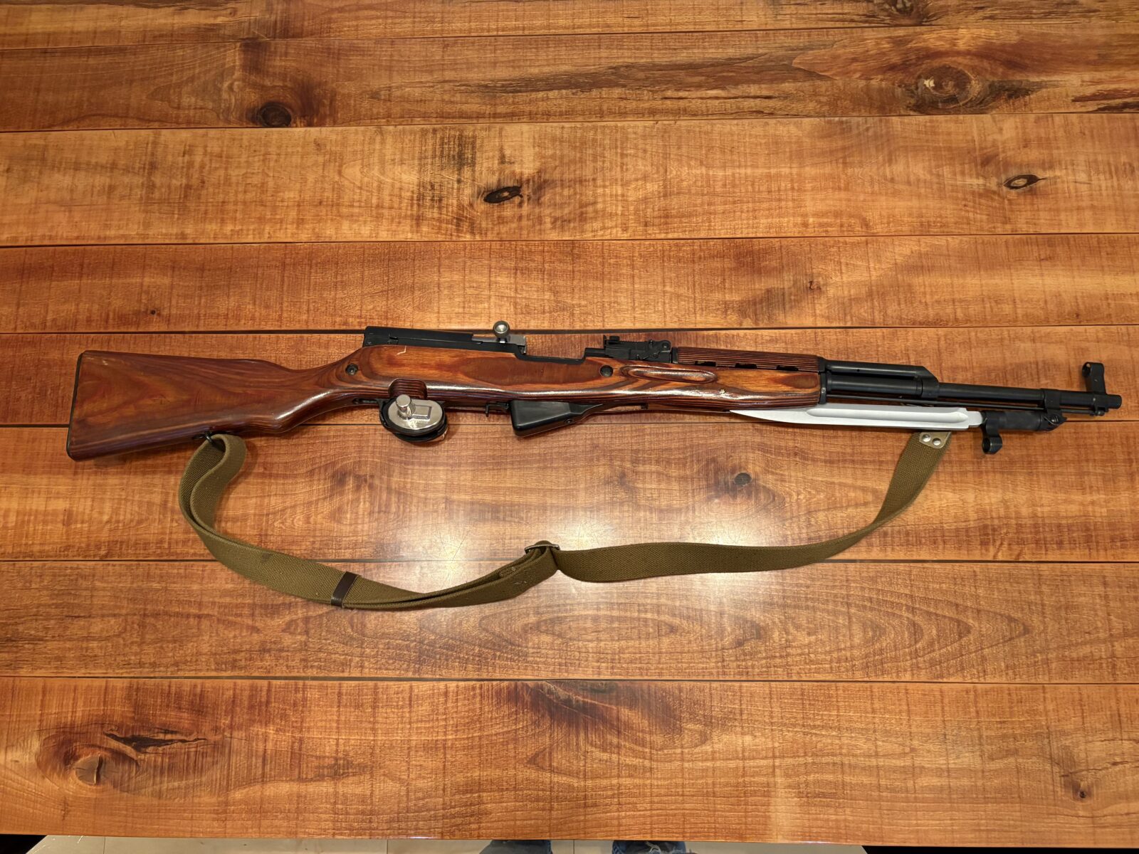 Simonov SKS russe match Numbers 7.62×39