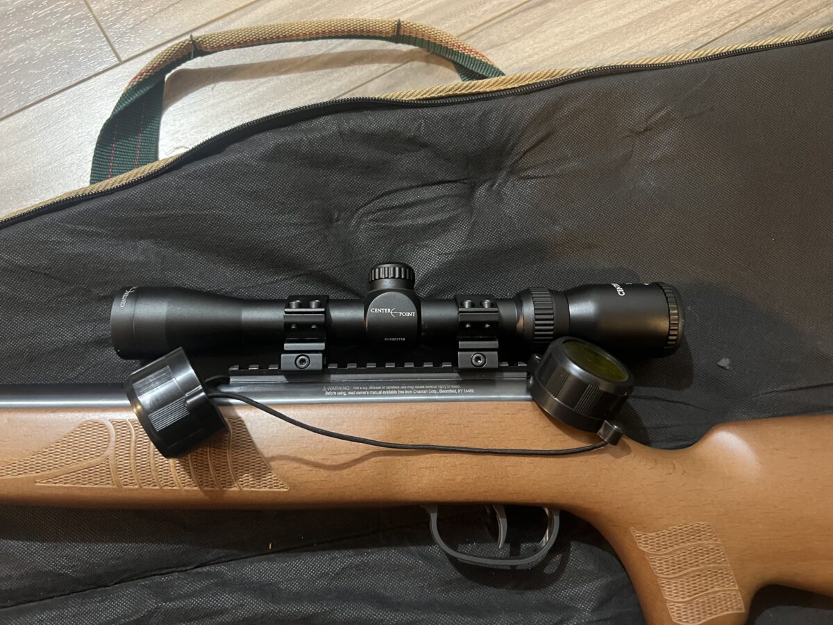 Carabine à plombs .177 de marque crosman 1200 Pieds / seconde