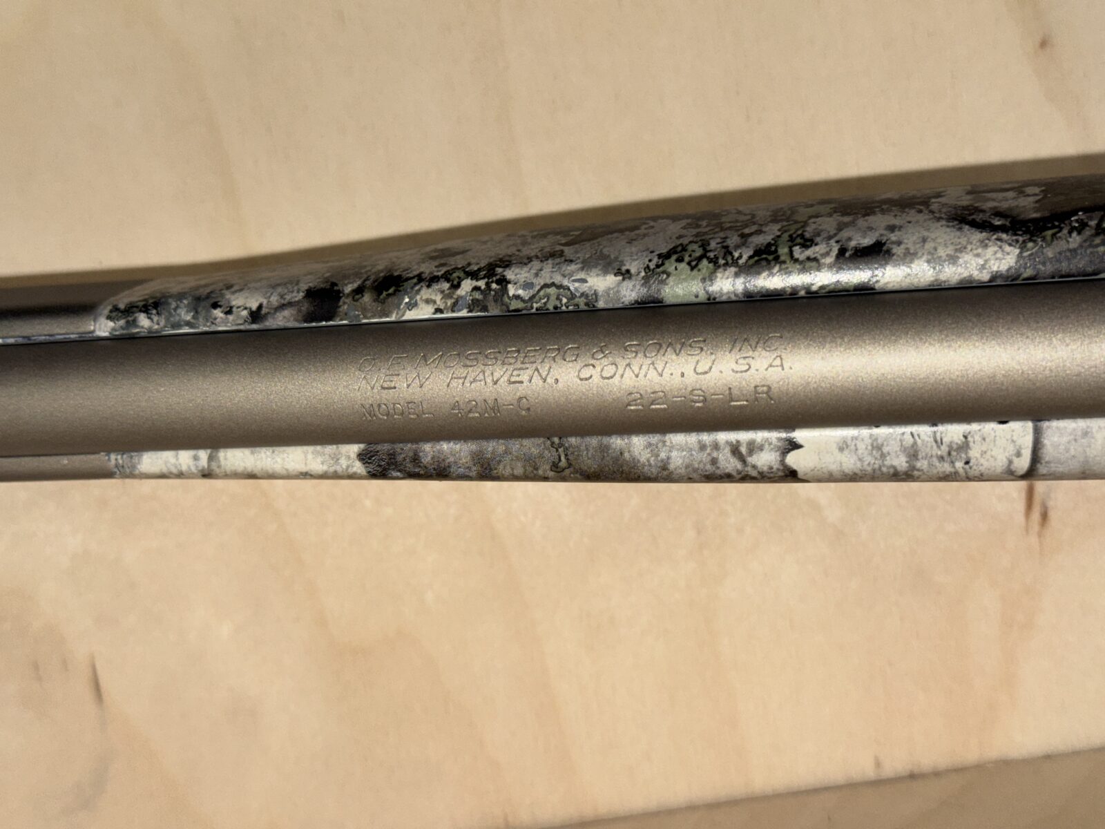 Carabine .22LR Mossberg – Hydrographie & Cerakote neufs