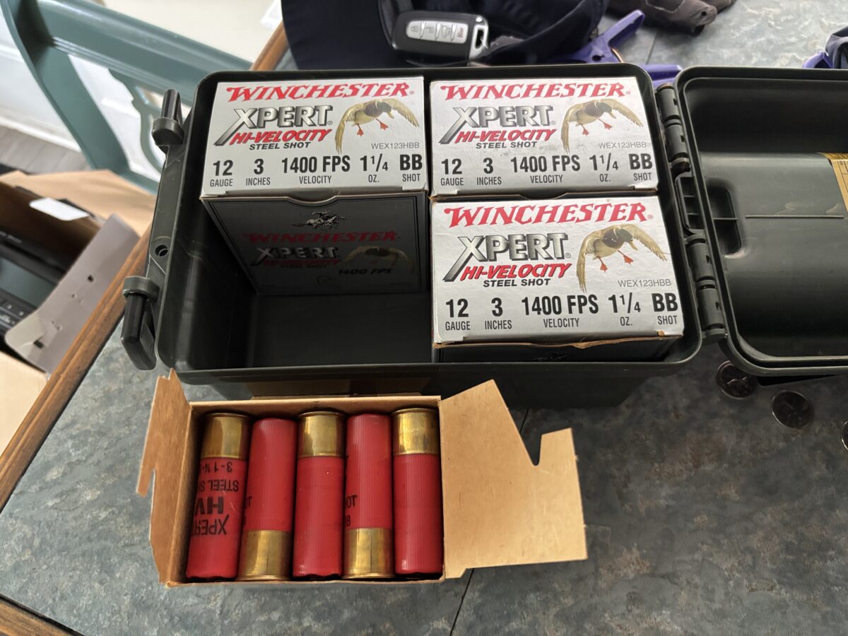 boîtes de balles cal 12, 3 po BB