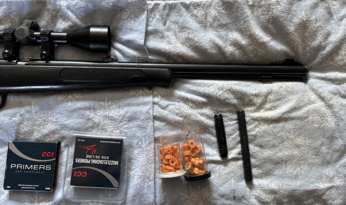Knight calibre 50 avec toute le kit