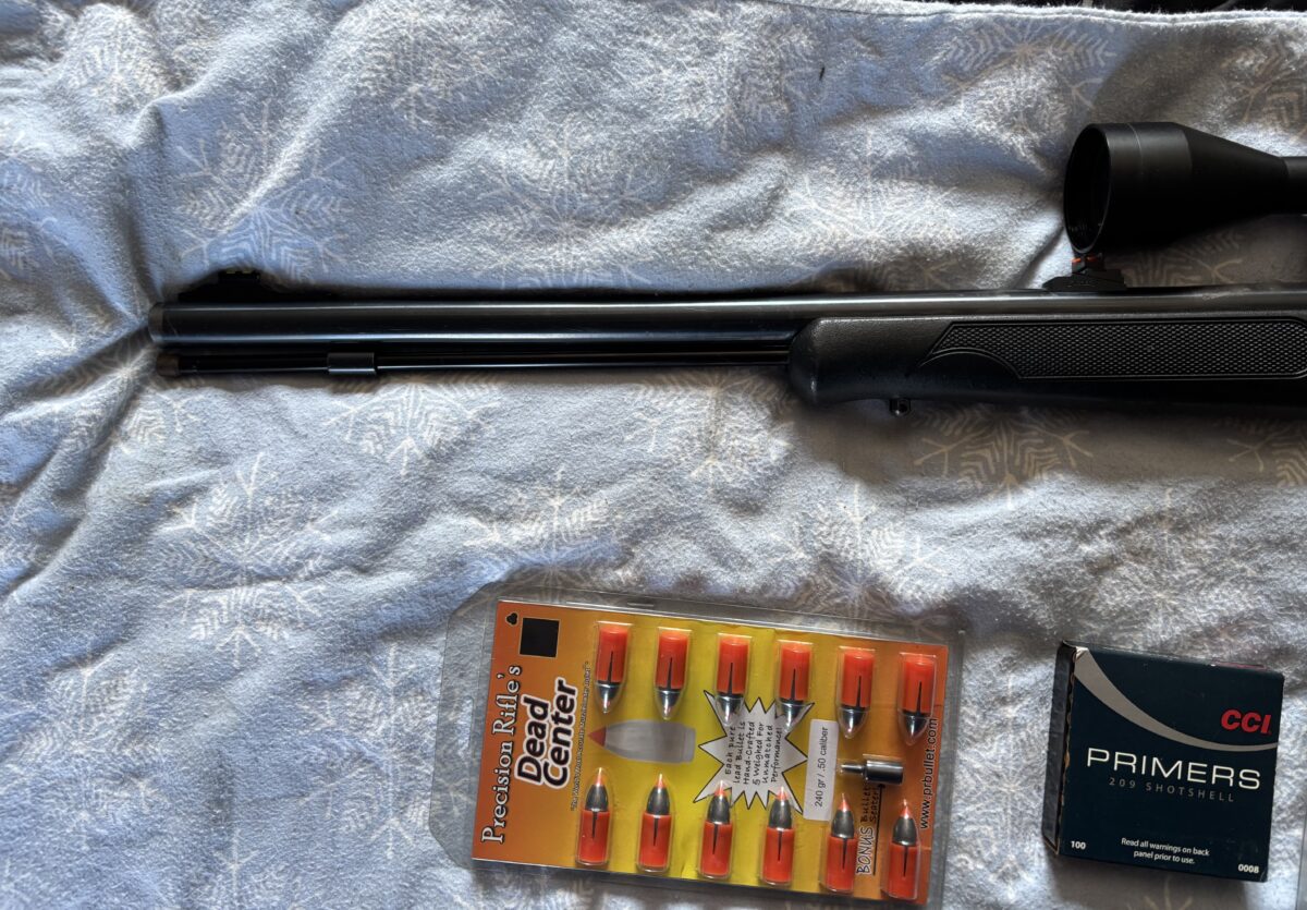Knight calibre 50 avec toute le kit