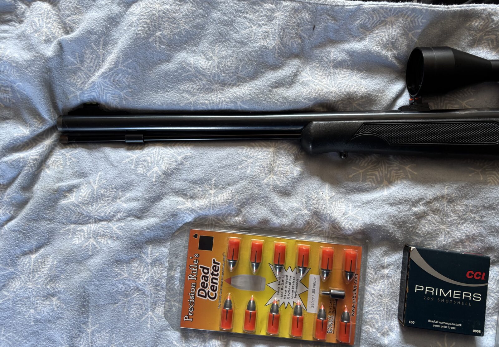 Knight calibre 50 avec toute le kit
