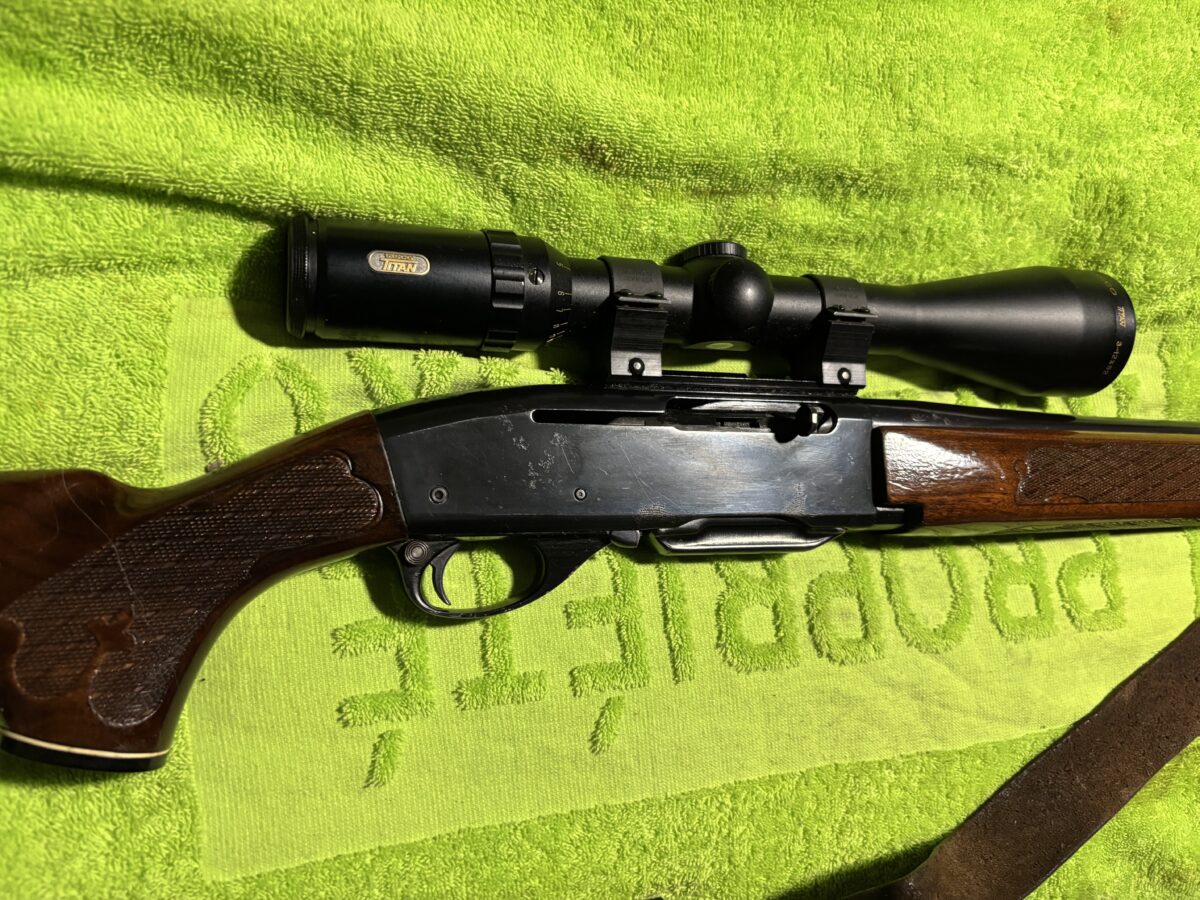 Remington 30-06 model 742 bushnell titan 6 x 12-52