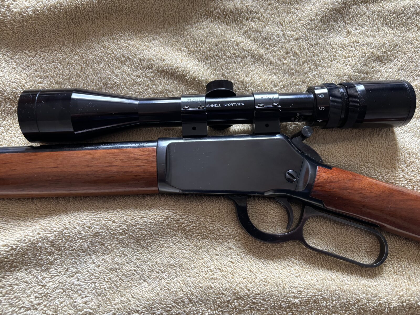 Winchester 22 LR model 9422 XTR scoop