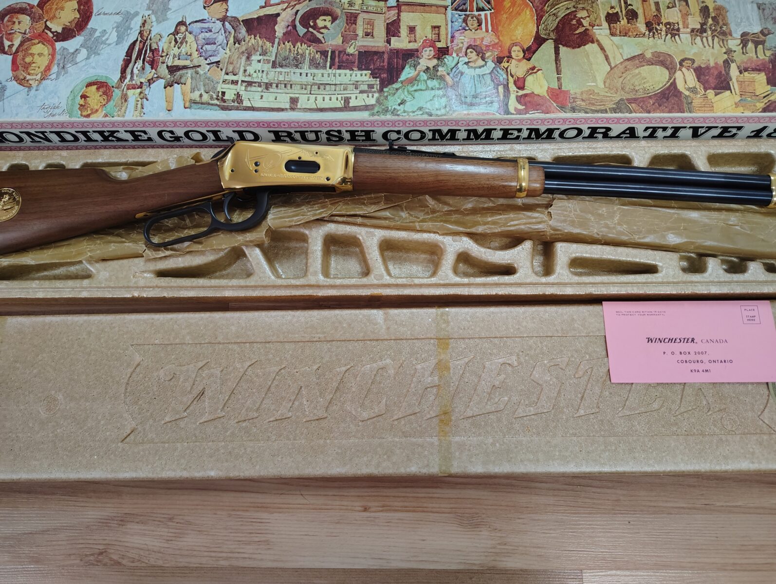 Winchester commémorative Klondike