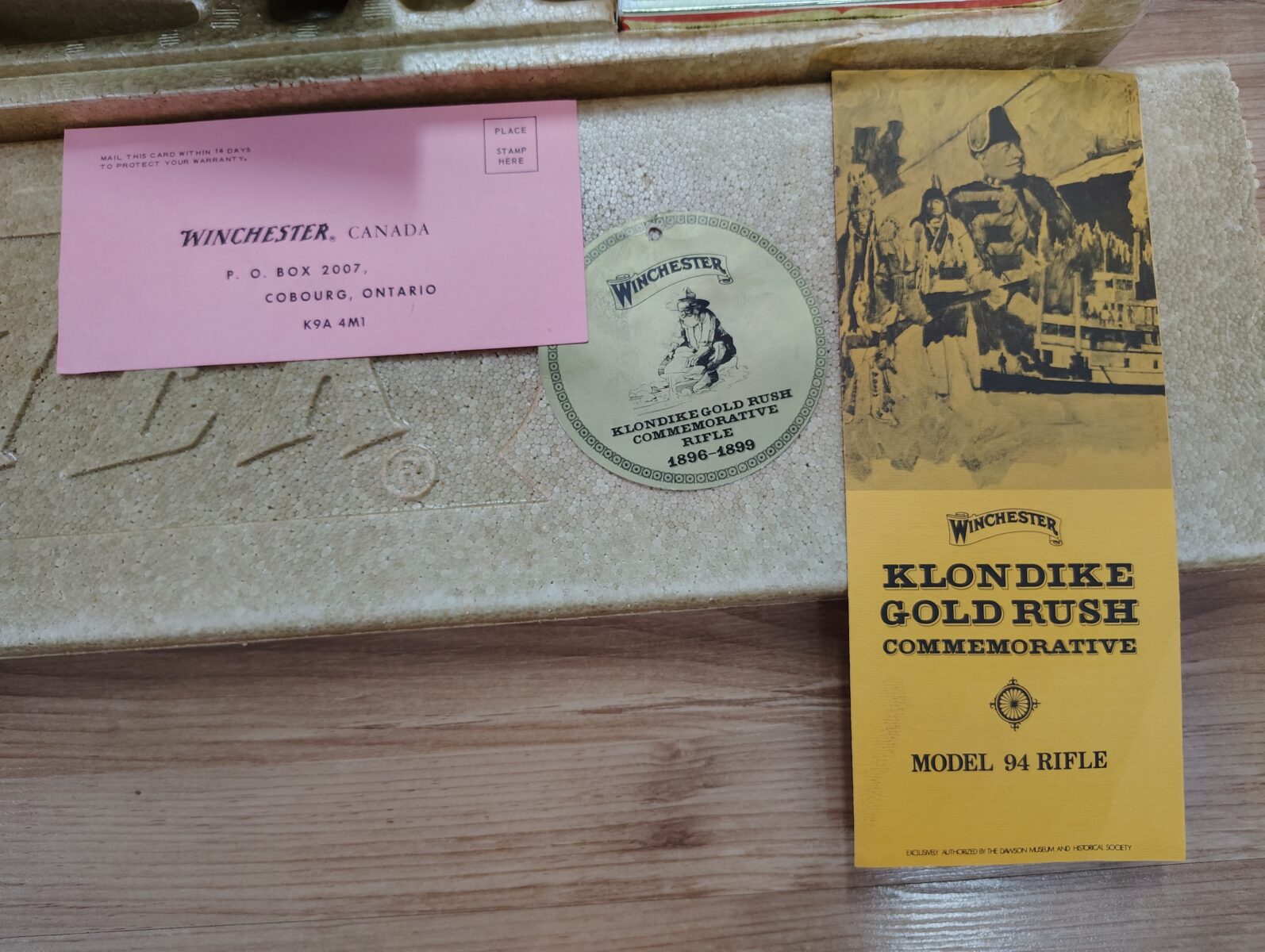 Winchester commémorative Klondike