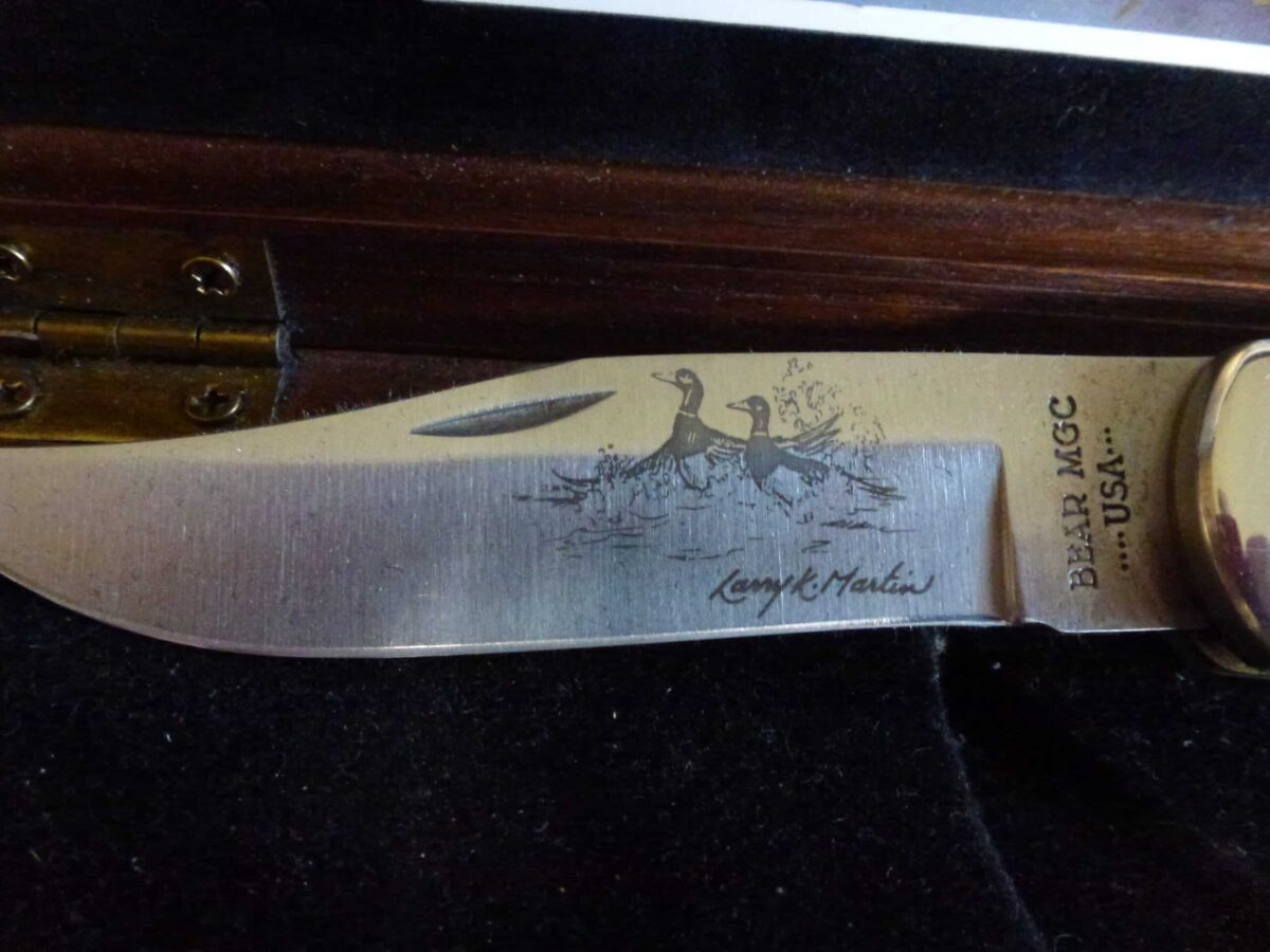 **150$**NEUF*COLLECTION KNIFE BEAR MGC WILD LIFE SERIES#343/1200**