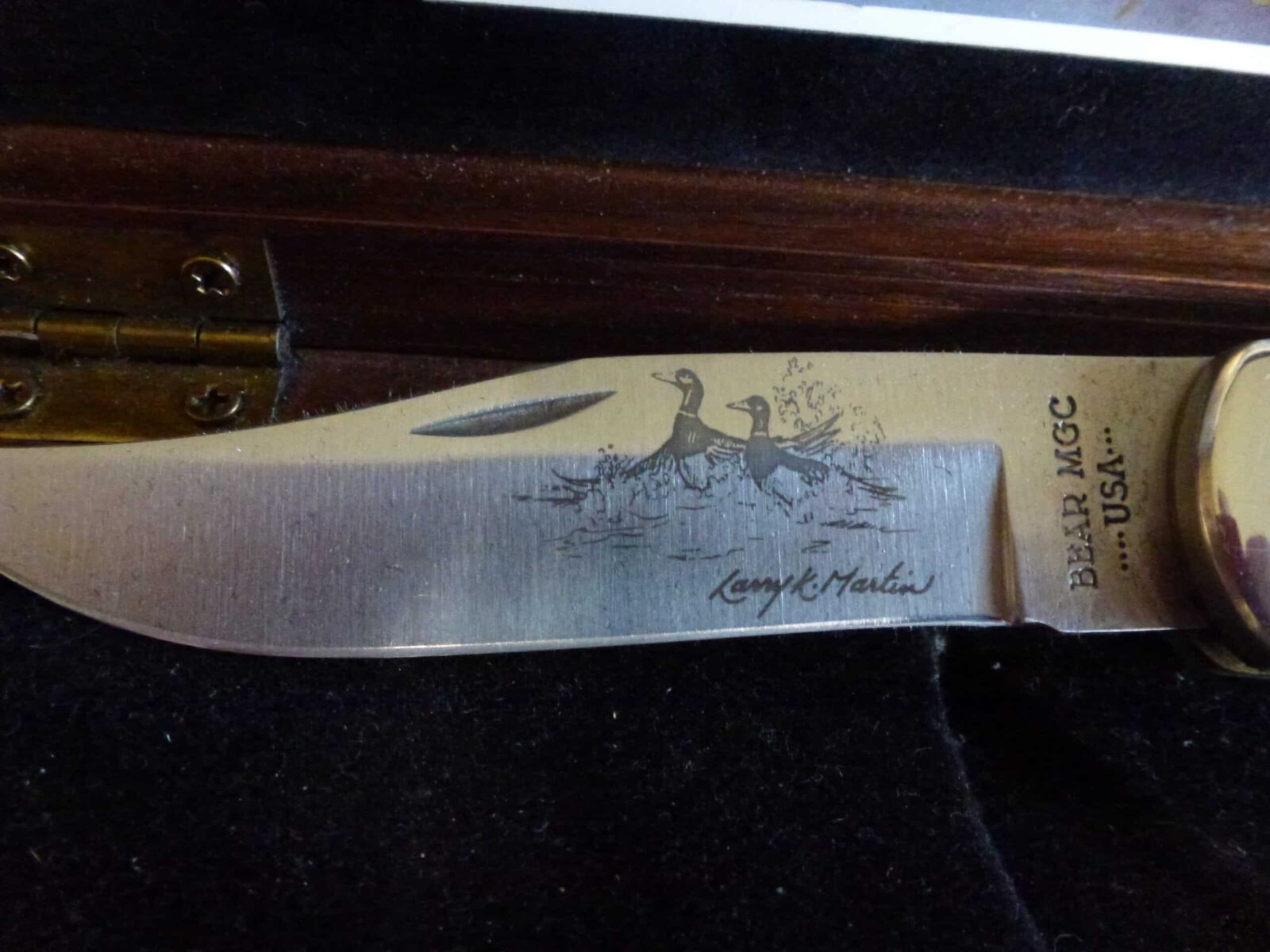 **150$**NEUF*COLLECTION KNIFE BEAR MGC WILD LIFE SERIES#343/1200**