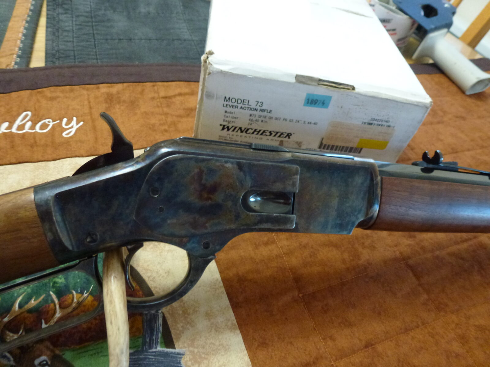 ***2499$***UNFIRED***NEUF*WINCHETER1873 SPORTER 44-40win***