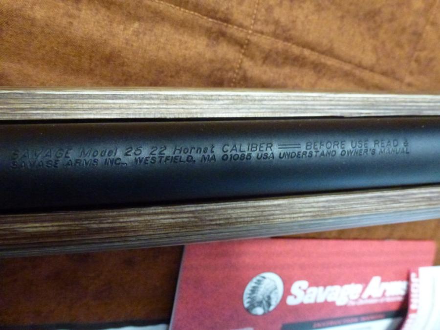 **980$**FLAMBANT NEUF**UNFIRED*SAVAGE 22Hornet Mod.25 Lightweight*