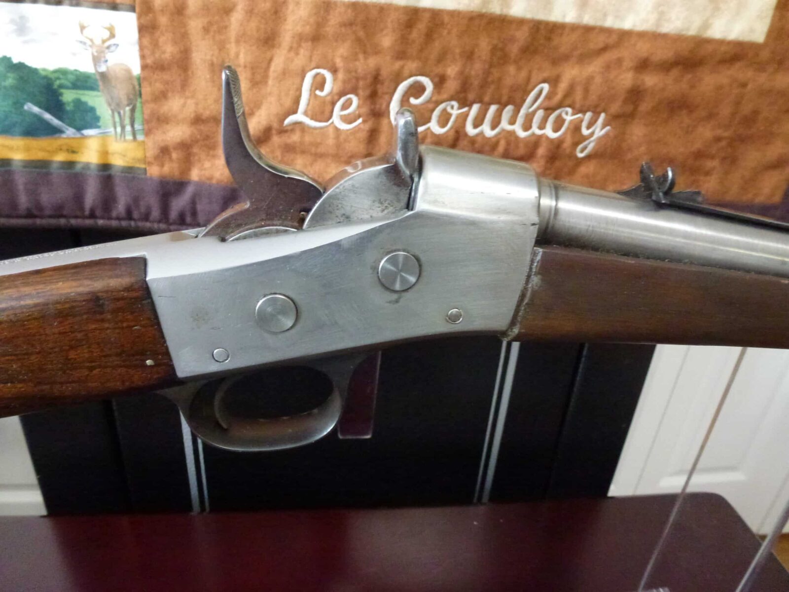 ***1200$***REMINGTONS ROLLING BLOCK #1 32-40***ETAMPER 1864***