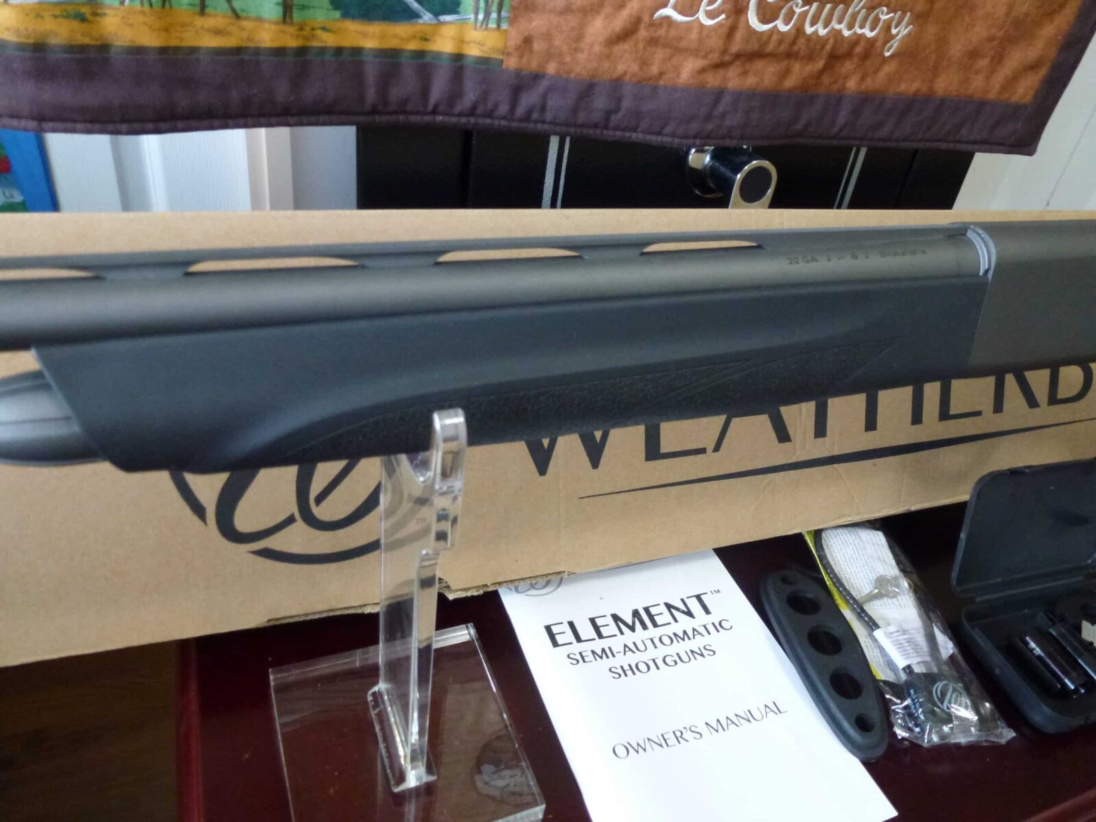 *NEUF dans BOITE*UNFIRED*WEATHERBY ELEMENT 20ga TUNGSTEN SYNTHETIC