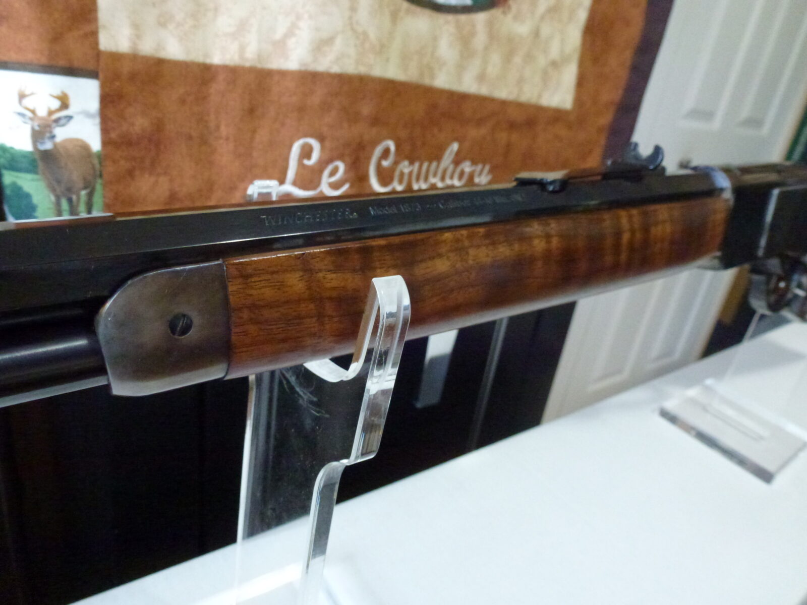 ***NEUF*WINCHETER1873 SPORTER OCTAGON 44/40 COLOR CASE***