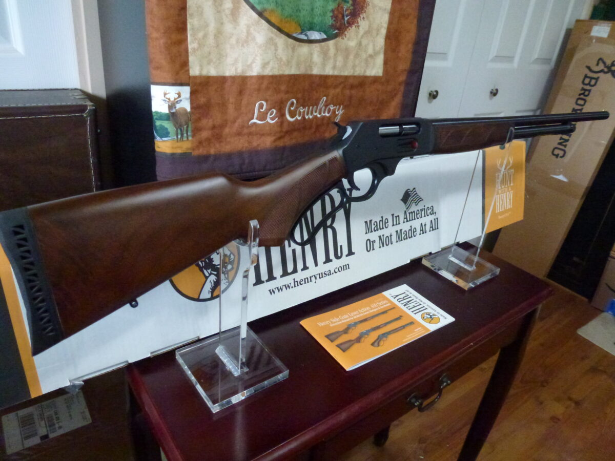 ***1450$ NEUF***HENRY 410 LEVER ACTION SIDE GATE 24po***