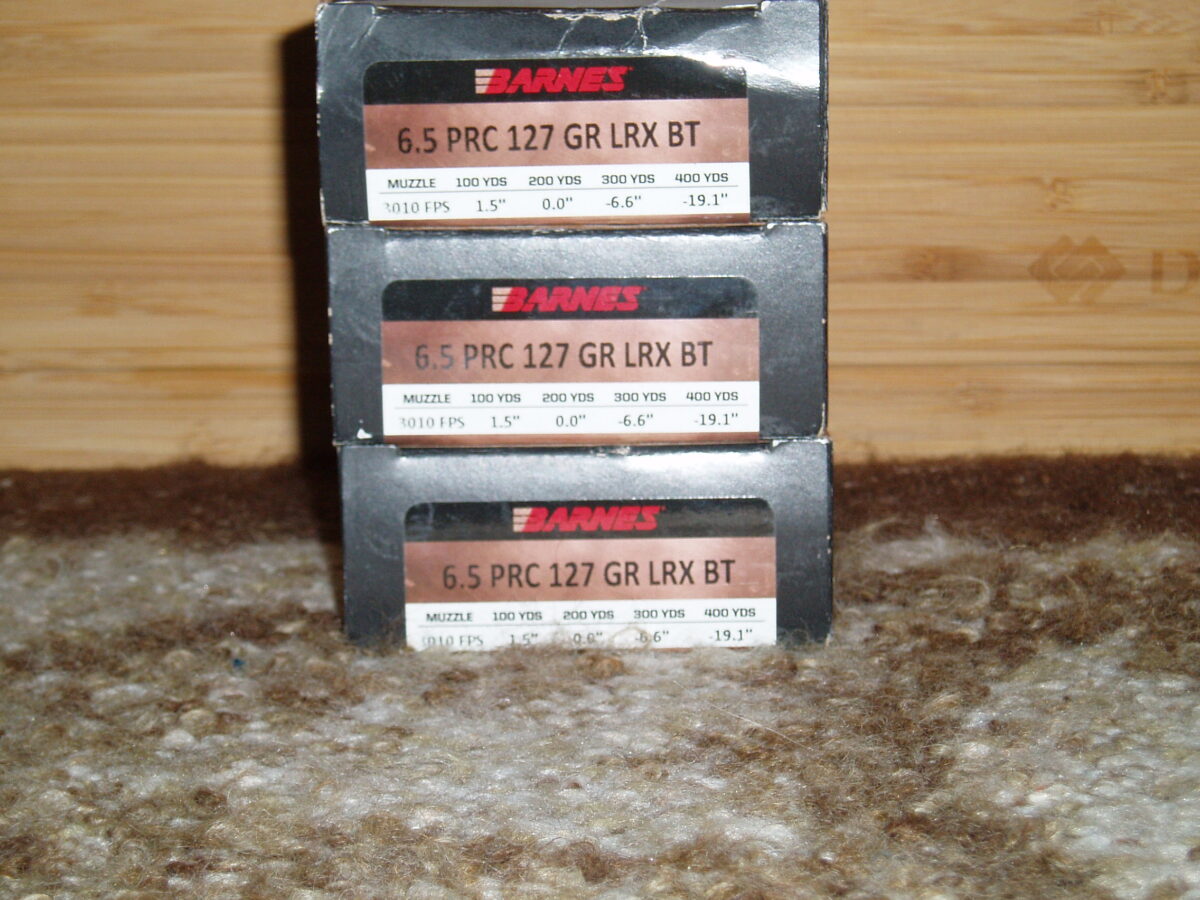 BARNES LONG RANGE 6,5 PRC