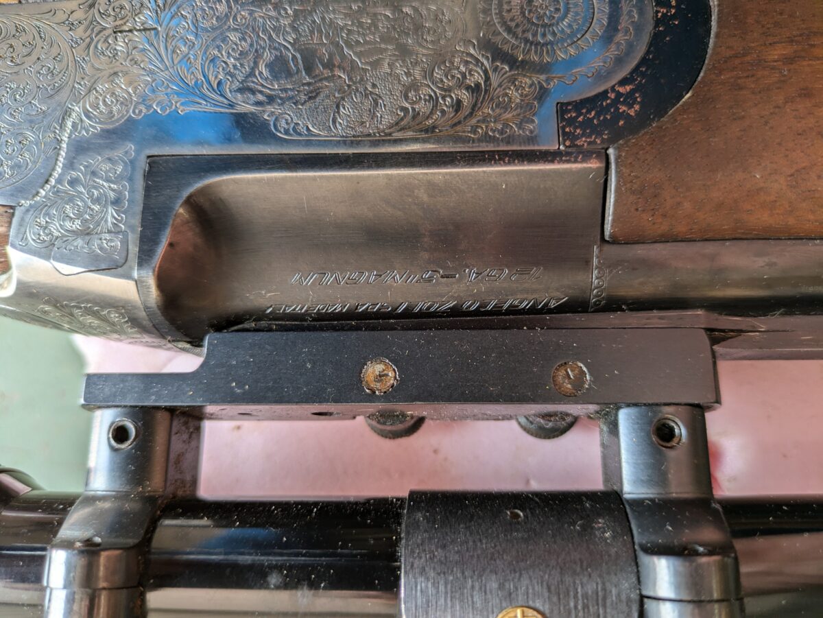 Carabine 30-06 couplé d’un fusil de calibre 12