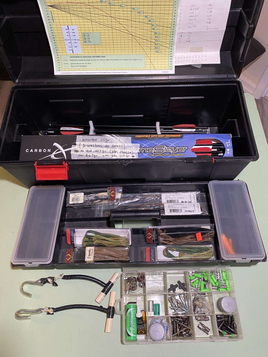 Arbalète TenPoint Stealth X-2 équipée de télescope et télémètre