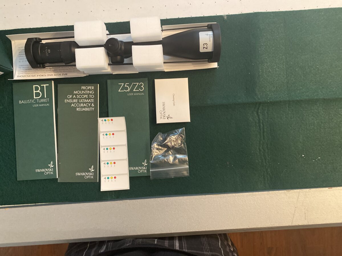 Swarovski Z3 4-12×50 L BT Plex