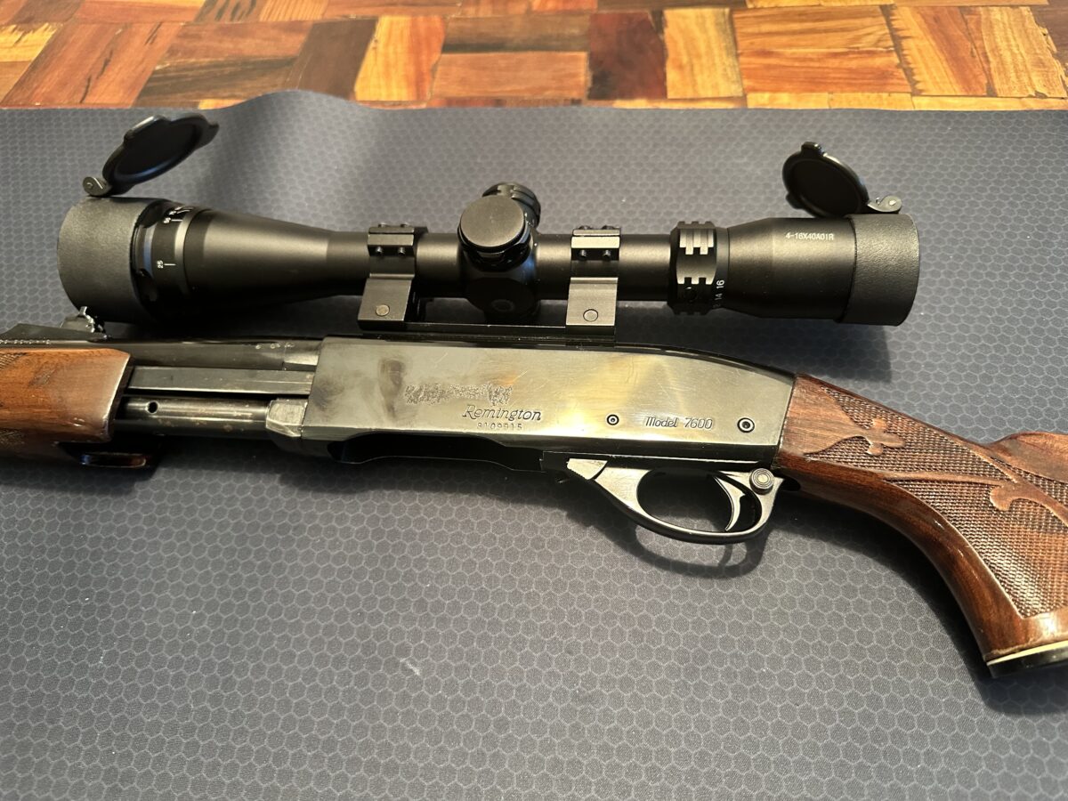 superbe remington 7600 a pompe 30-06