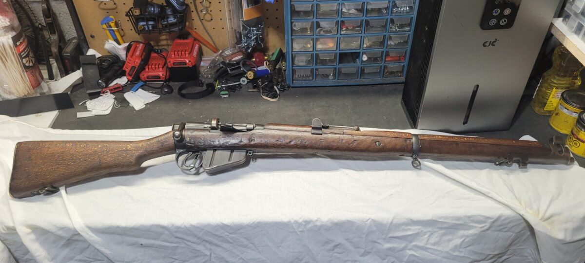 lee enfield No1 Mk3 no match its from 1914