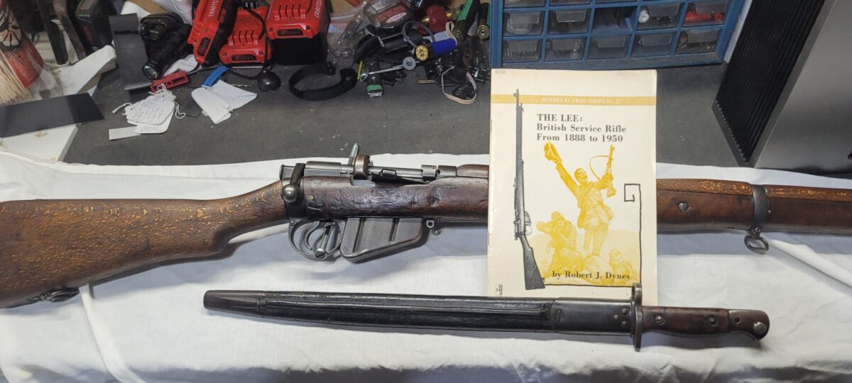 lee enfield No1 Mk3 no match its from 1914