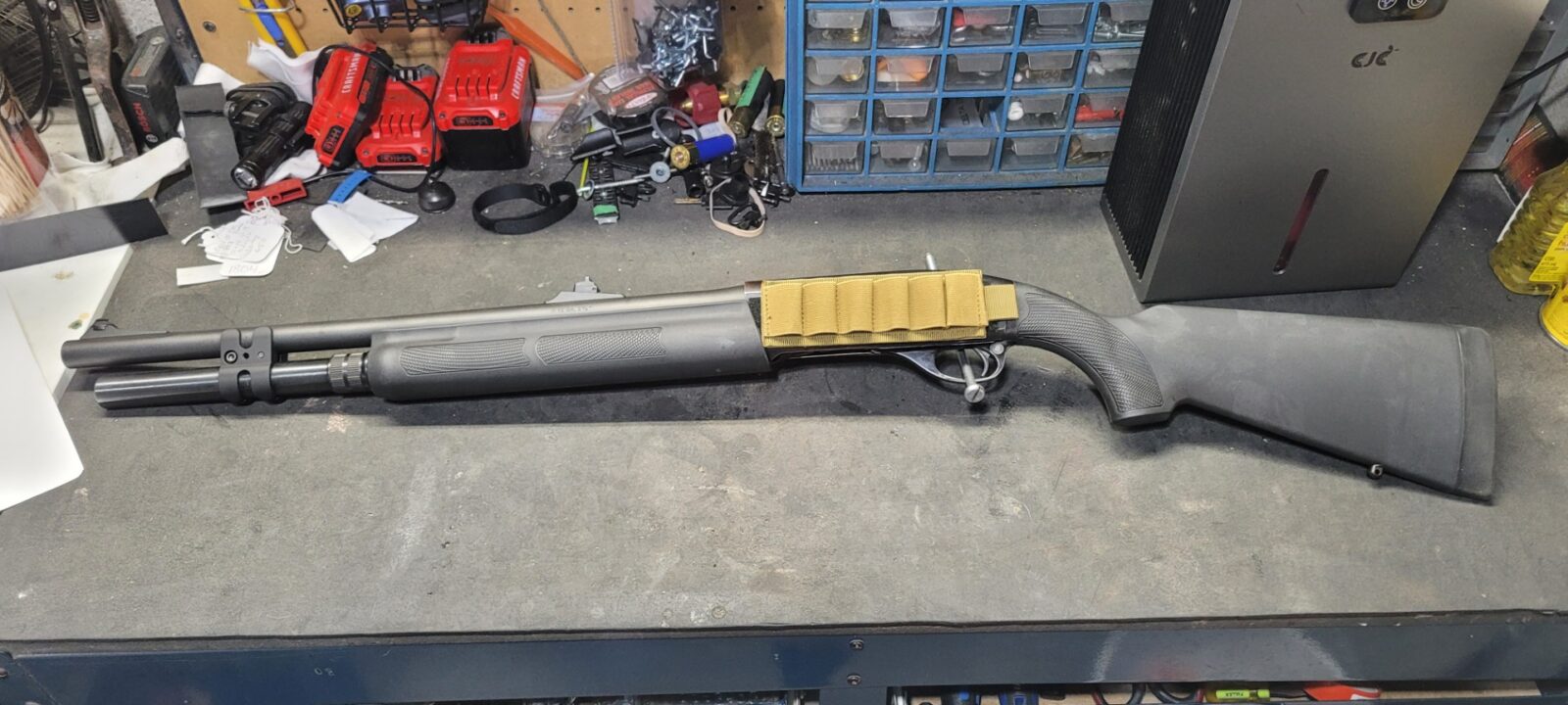 remington 1100 tactique avec choke