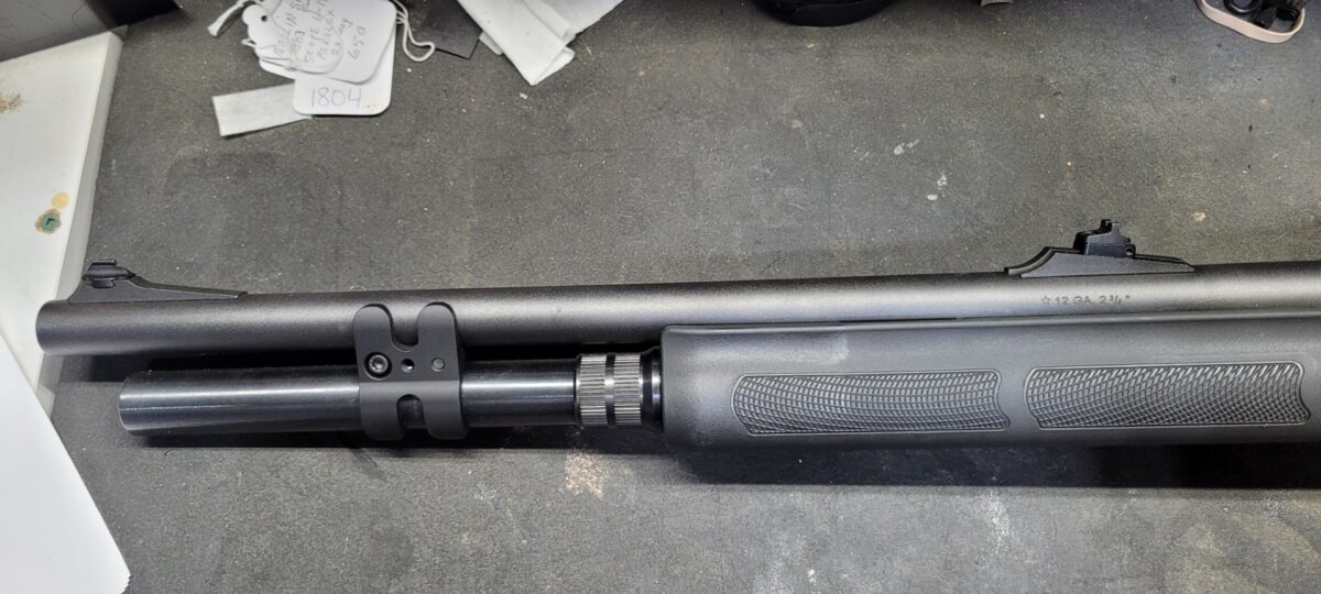 remington 1100 tactique avec choke