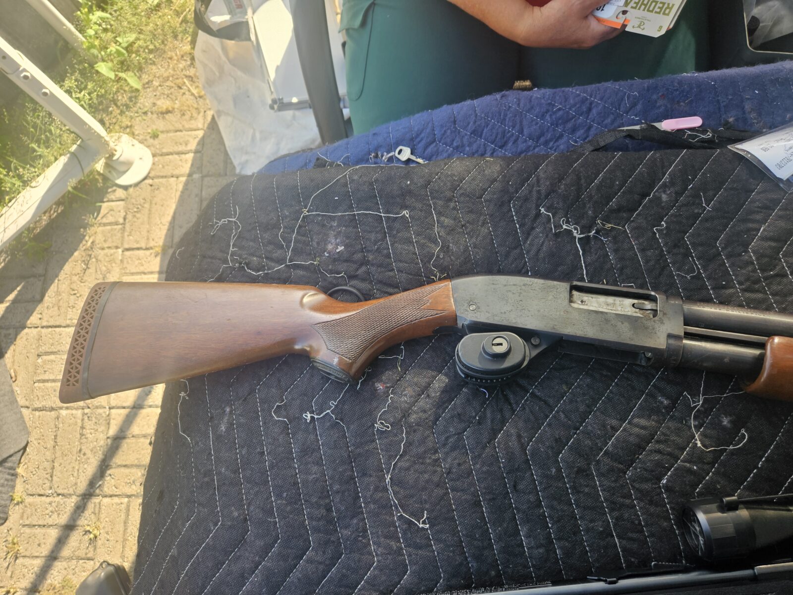 fusil cal 12 a pompe Squire Brigham model 30D