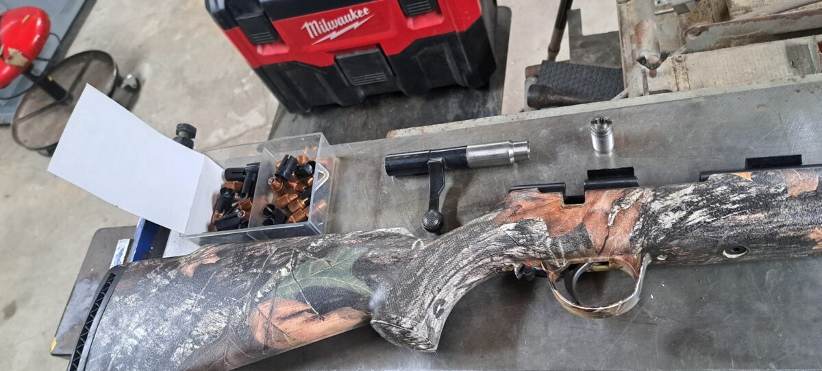 Fusil a poudre noir cva calibre .50
