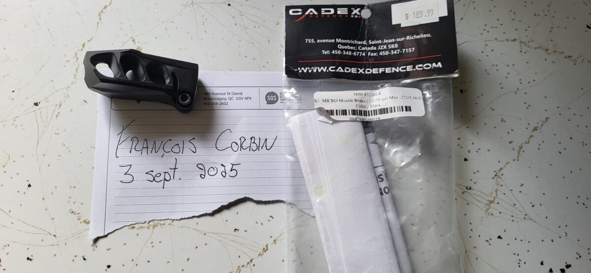 Muzzle Brake Cadex MAX .223/5.56