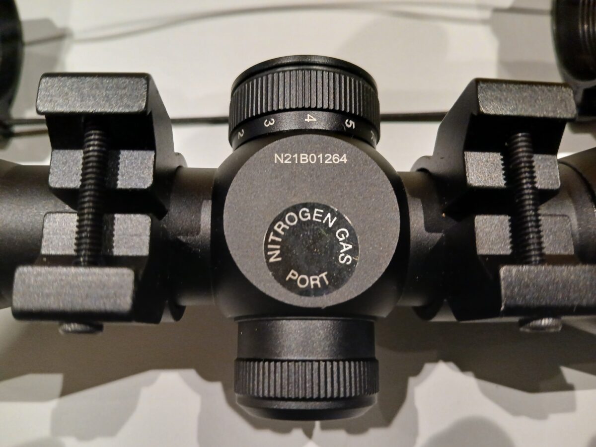 Lunette de visée illuminée pour arbalète 4×32 Barnett Halo neuve