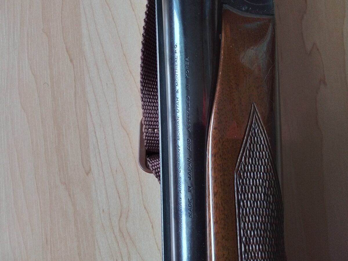 Fusil juxtapose Browning Bs/s cal 12