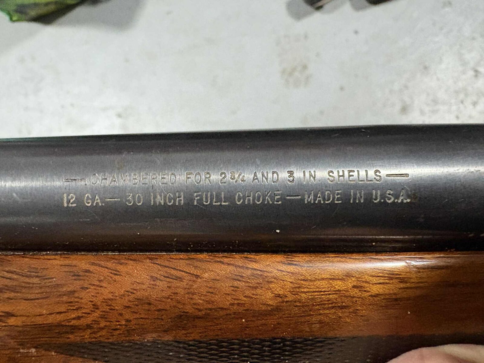 12 Lakefield/Mossberg 400G à pompe – 3″