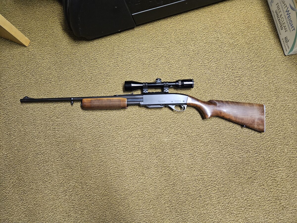 CARABINE REMINGTON À POMPE EN 35REM