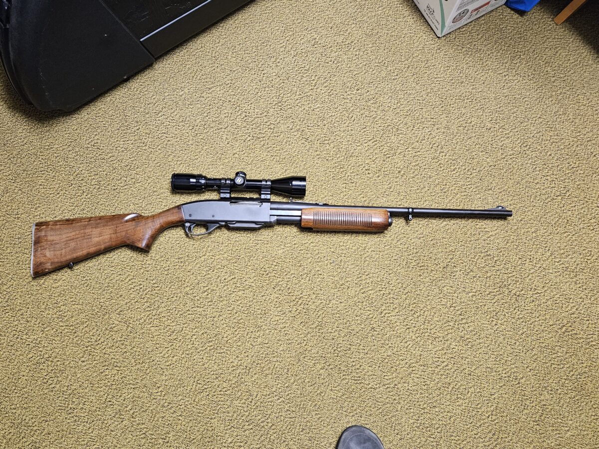 CARABINE REMINGTON À POMPE EN 35REM