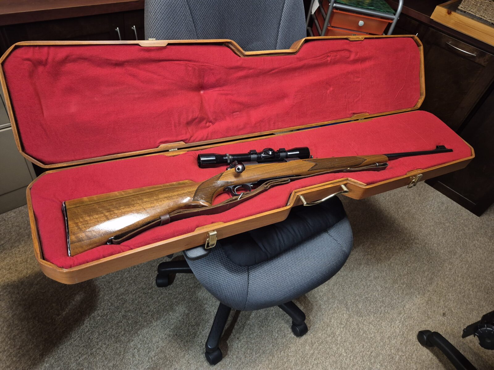 Winchester, model 70, Feither Weight, calibre 308.