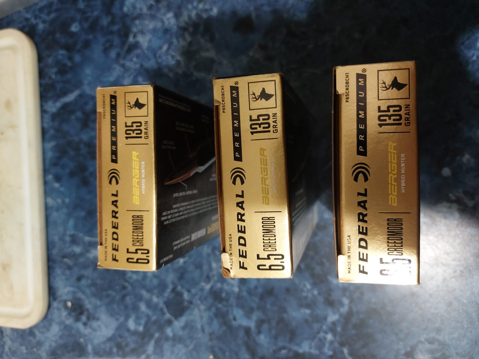 Munition 6.5 Creedmoor fédéral premium BERGER 135 gr